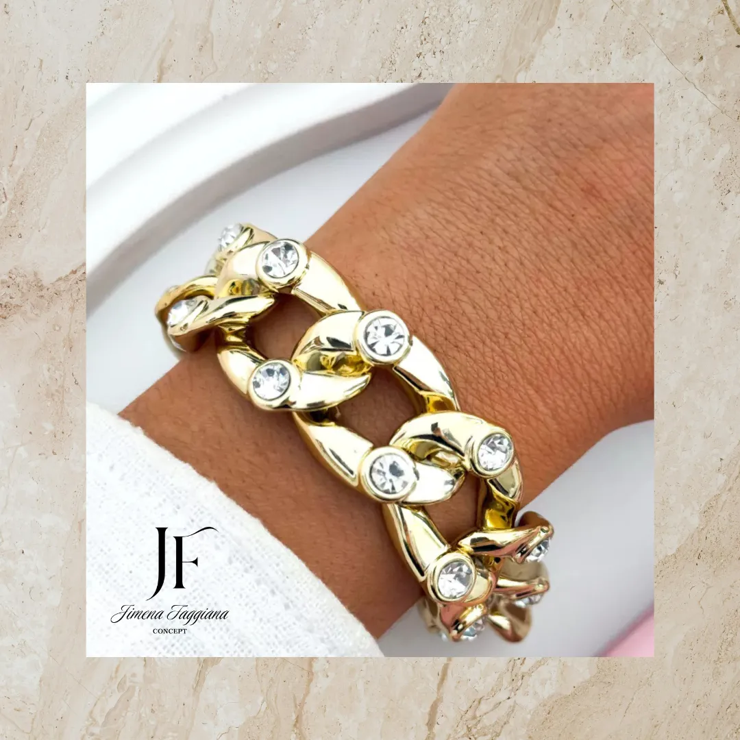 Pulsera cadena - Jimena Faggiana Concept