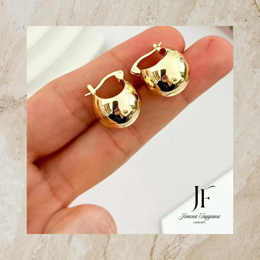 Aro argolla bolon - Jimena Faggiana Concept