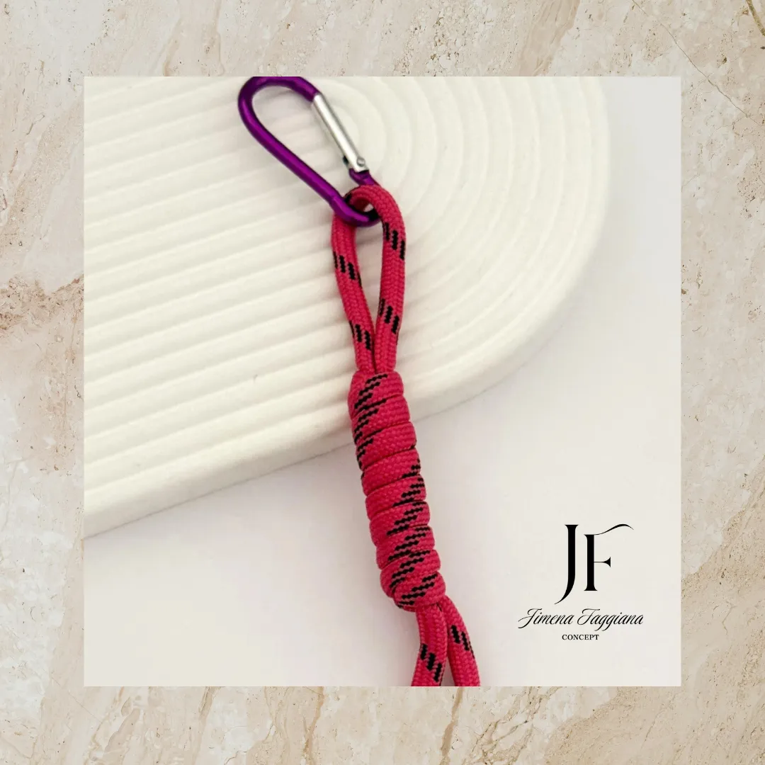 llavero cuerdita - Jimena Faggiana Concept