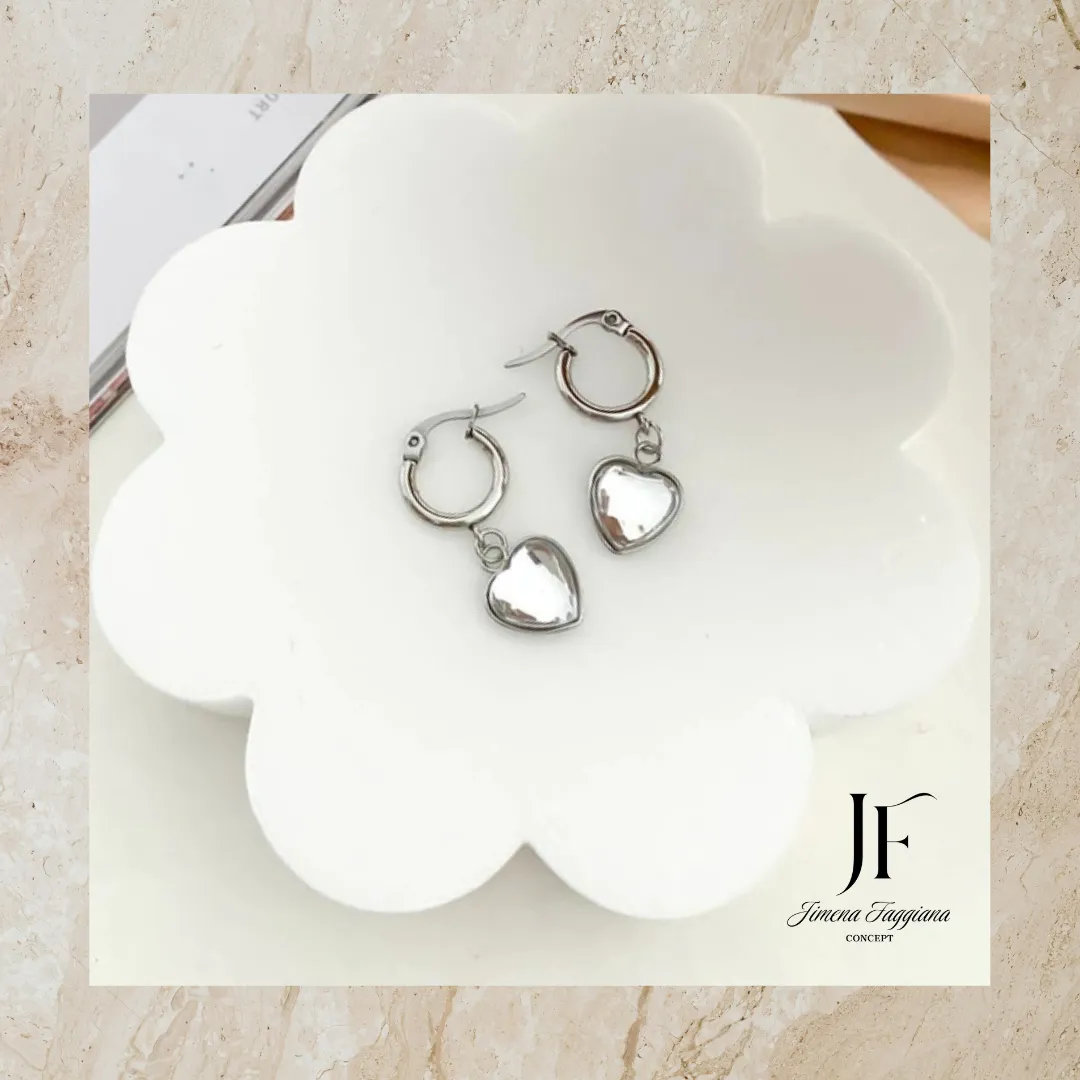 Aro argolla acero quirurgico - Jimena Faggiana Concept